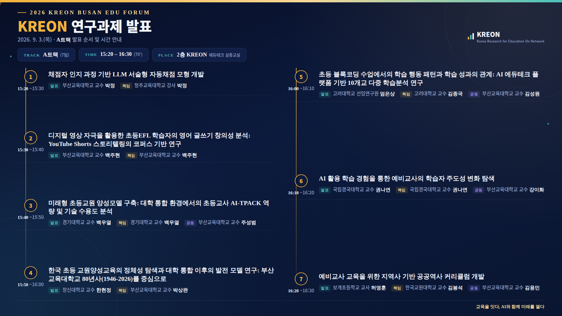 제5회 KREON BUSAN EDU FORUM 이모저모(3)